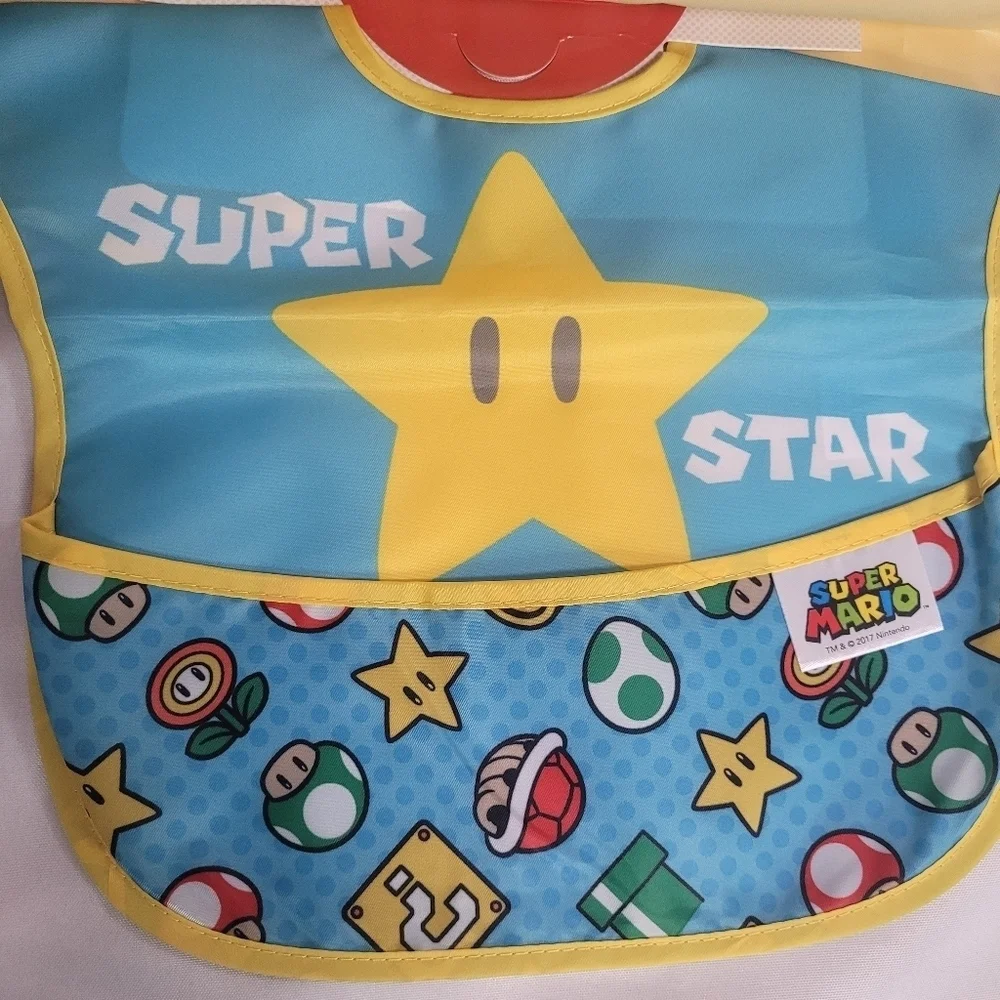 New Super Mario Bumpkins Bibs 2Pack 6-24M